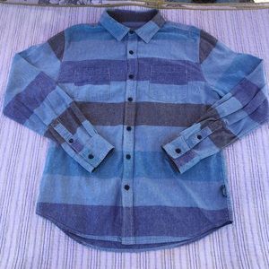 Modern Amusement Medium Blue Purple Long Sleeve